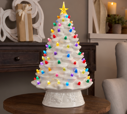 Mr. Christmas 18\" Ceramic Nostalgic Tree